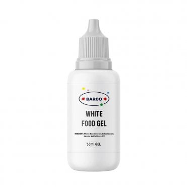White Food Colouring Gel 50ml 