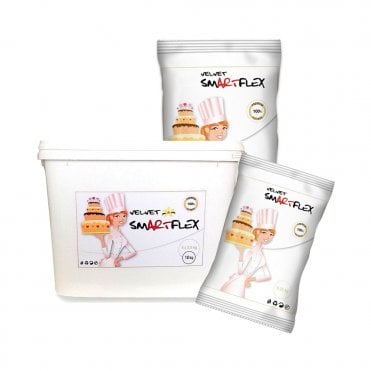 White Velvet (Vanilla Flavour) Sugarpaste Fondant Icing