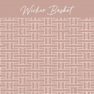 Wicker Basket Embossing Parchment Sheets - Pack of 6
