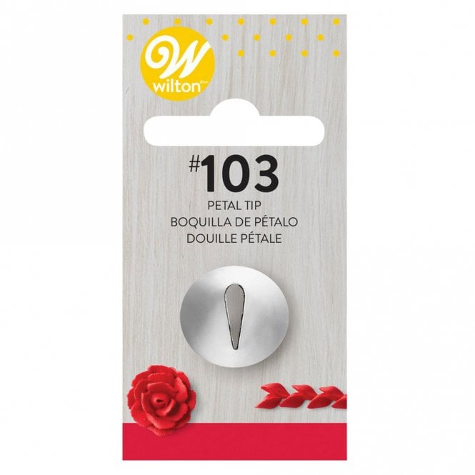 Wilton #103 Petal Tip - Carded