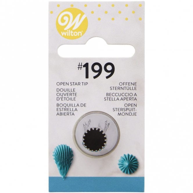 Wilton #199 Open Star Tip - Carded
