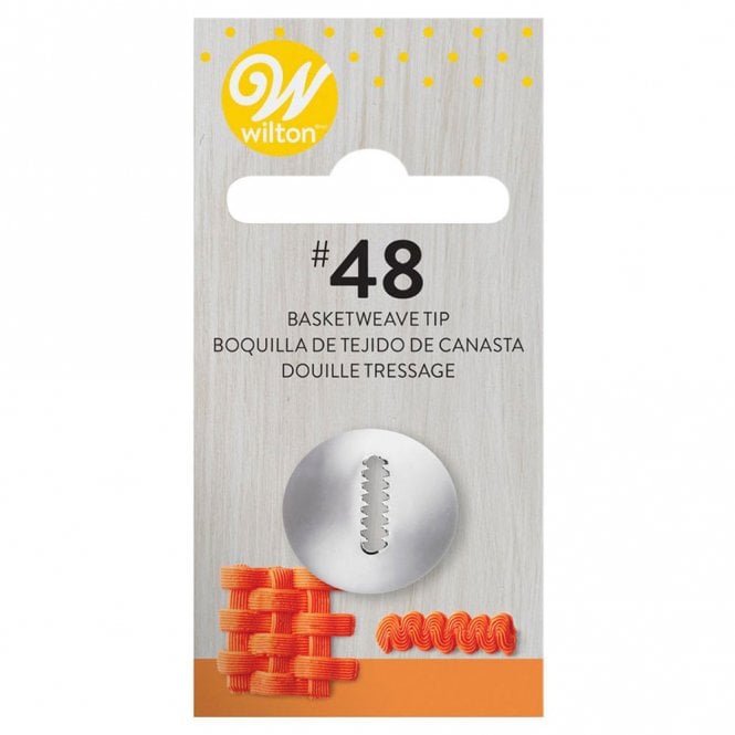 Wilton Basket Weave Tip Nozzle - #48