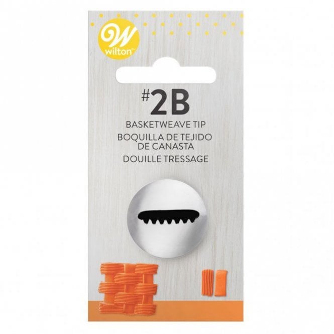 Wilton Basketweave Decorating Tip - #2B