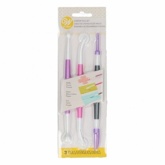 Wilton Fondant & Gum Paste Starter Tool - Set of 3
