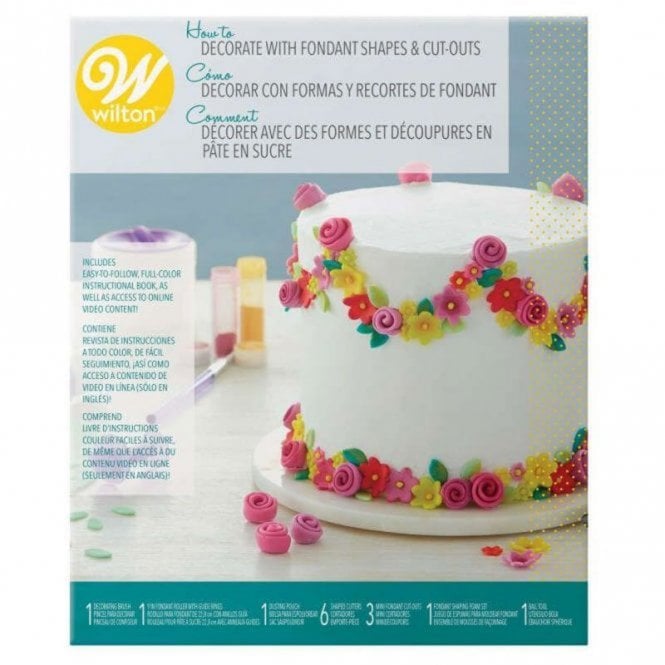 Wilton How To Decorate Fondant Shapes & Cut-Outs Kit