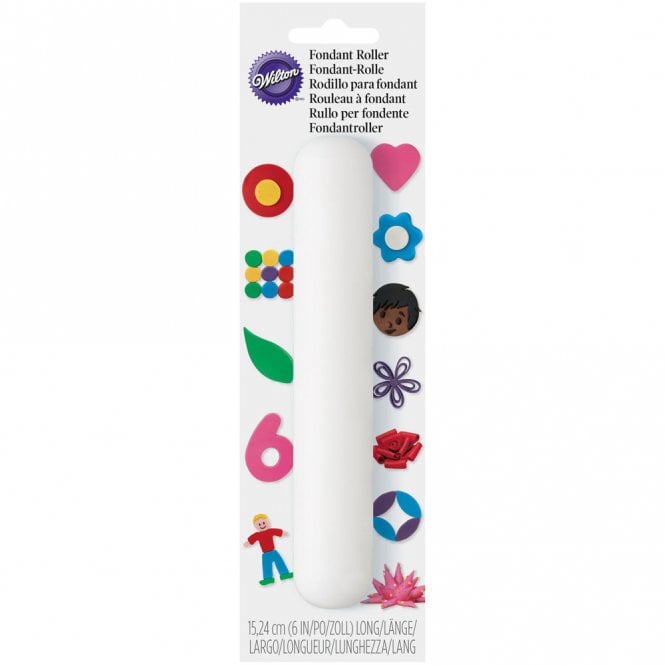 Wilton Icing Gum Paste Fondant Sugarpaste Rolling Pin (Small 6
