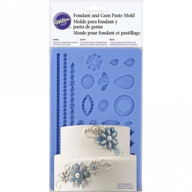 Wilton Jewellery - Fondant And Gum Paste Silicone Mould