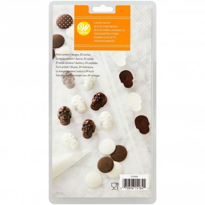 Wilton Mini Skull Candy Mould