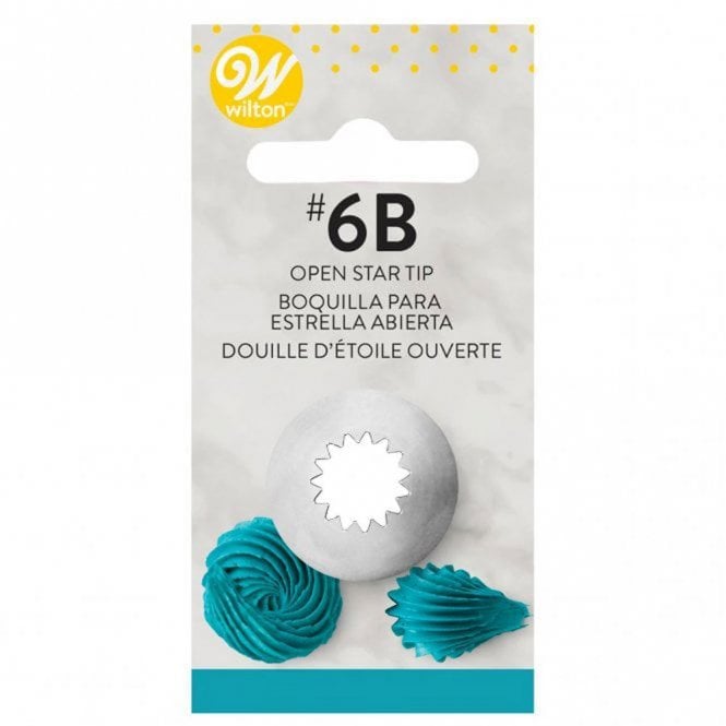 Wilton Open Star Decorating Tip - #6B