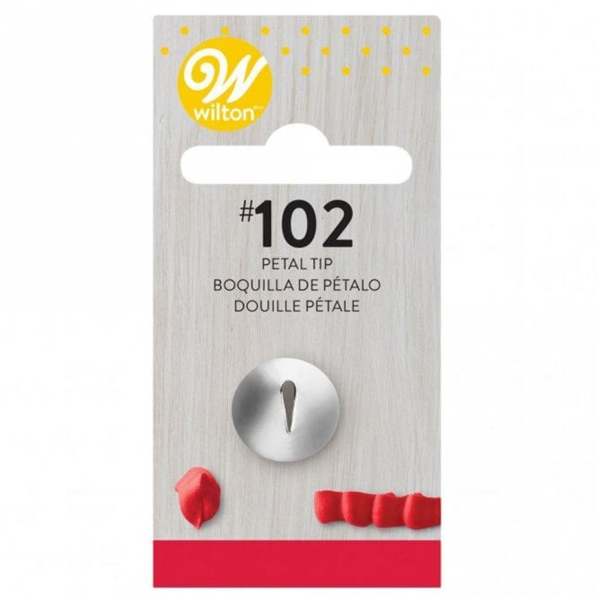 Wilton Petal Carded Decorating Tip #102