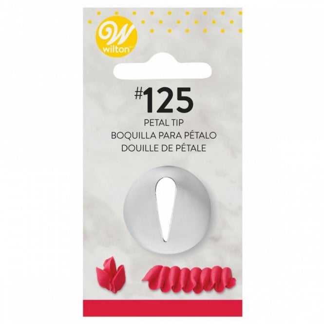 Wilton Petal Flower Decorating Tip - #125