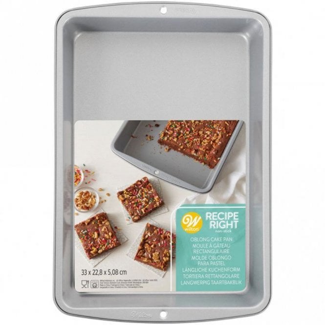 Wilton Recipe Right Oblong Pan - 33cm x 22.9cm