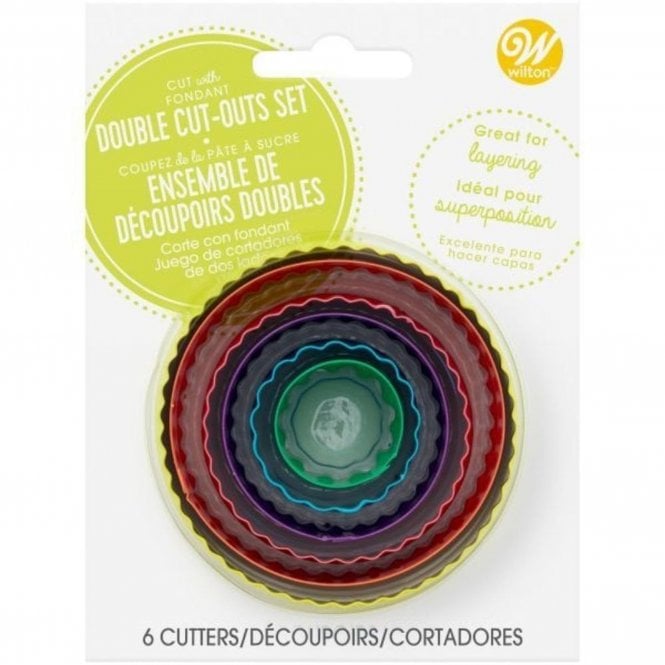 Wilton Round Double-Sided Cutters - Set of 6