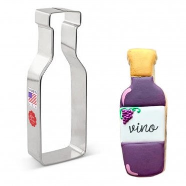 Wine Bottle Cookie Cutter – Celebrate with Sweet Sips in Style