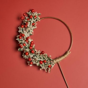 Winter Berry Cake Hoop