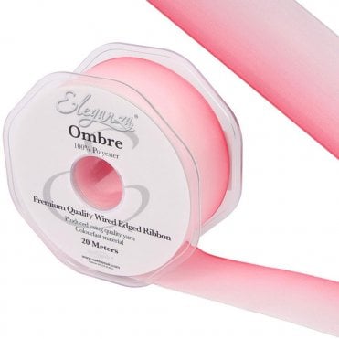 Wired Edge Ombre Ribbon 38mm x 20m Tone No.288