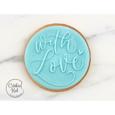 With Love - Valentine's Day Reverse Embosser Stamp