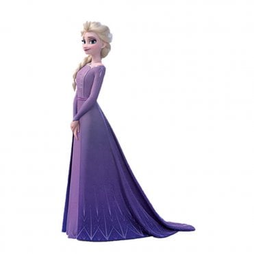 World Disney Elsa Purple Dress - Figurine Cake Topper