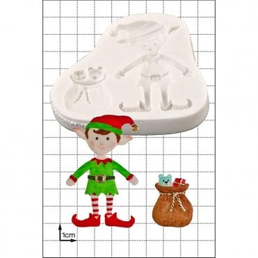 'Xmas Elf' Silicone Mould