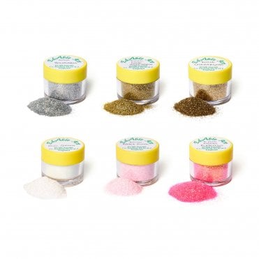 Yellow Caps - Disco Range Glitter - Non-Toxic Sparkle for Arts, Crafts & Decoration