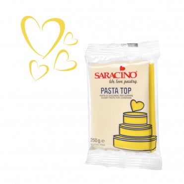 Yellow - Pasta Top Sugarpaste Best Before: Check Description
