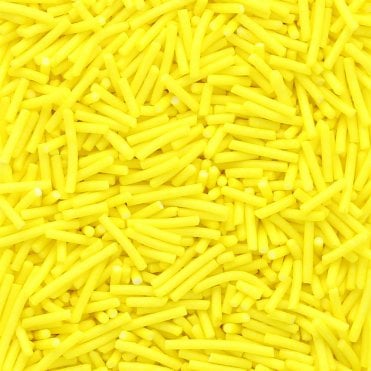 Yellow Sprinkle Strands 500g
