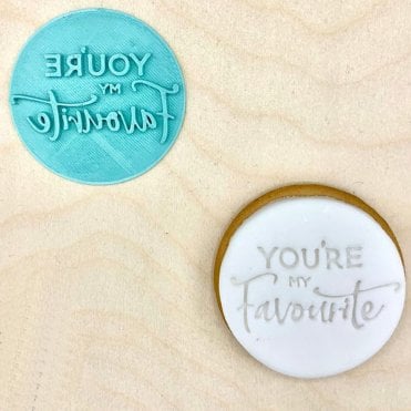 You're My Favorite - Valentine's Day Embosser Stamp